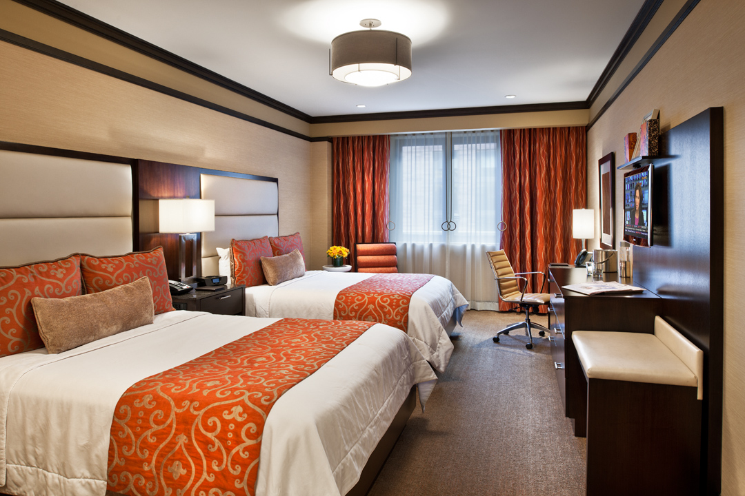 The Pearl - Deluxe Handicapped room with two double beds